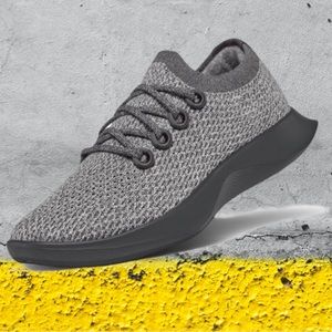 ALLBIRDS Men’s Heathered Grey (Dark Grey Sole) Tree Dasher